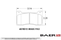 Picture of Baer Brakes 15-23 Ford Mustang Excl. GT350 11.625in SS4+ Deep Stage Front SDZ Brake Kit - Fire Red