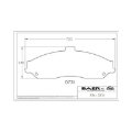 Picture of Baer Brakes Replacement Pads for Baer 6P Calipers
