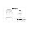 Picture of Baer Brakes GM/Ford 1in Bore Remaster 2-Bolt Left Port Master Cylinder Assembly - Black