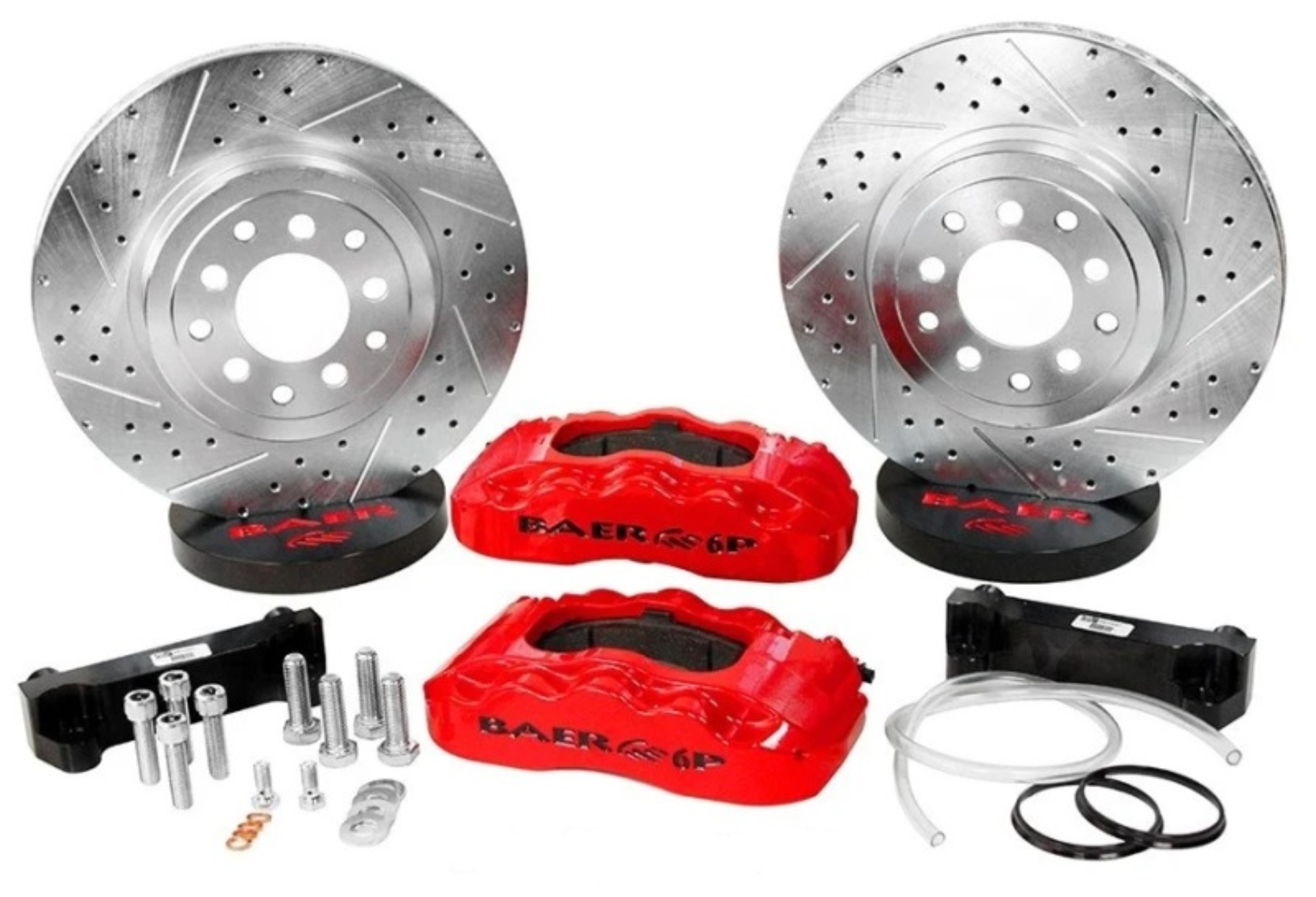 Picture of Baer Brakes 06-09 Chevy Trailblazer 14in Pro Front Brake Kit - Red