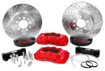 Picture of Baer Brakes 06-09 Chevy Trailblazer 14in Pro Front Brake Kit - Red