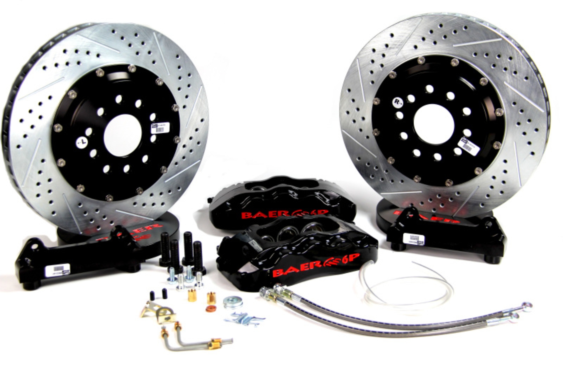 Picture of Baer Brakes 06-09 Chevy Trailblazer 14in Pro+ Front Brake Kit - Black