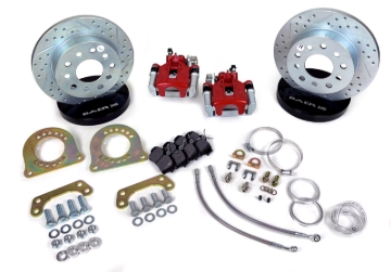 Picture of Baer Brakes Ford 8.8in C-Clip Rear Ends 10.5in Classic Series Rear Brake Kit - Red