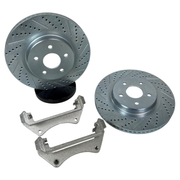 Picture of Baer Brakes 18-25 Jeep Wrangler JL/20-25 Gladiator JT Big Claw Performance Front Rotors