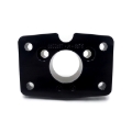 Picture of Baer Brakes Mopar 1-1/8in Bore Remaster 4-Bolt Left Port Master Cylinder Assembly - Black