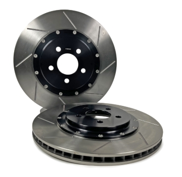 Picture of Baer Brakes 24-25 Ford Mustang EradiSpeed+ Rear 2-piece Performance Slotted Brake Rotors