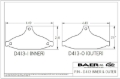 Picture of Baer Brakes BAE Claw Brake Pads - D0413