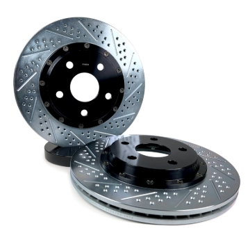 Picture of Baer Brakes 16-24 Chevrolet Camaro LT Eradispeed+ Rear SDZ 2-Piece Performance Brake Rotors