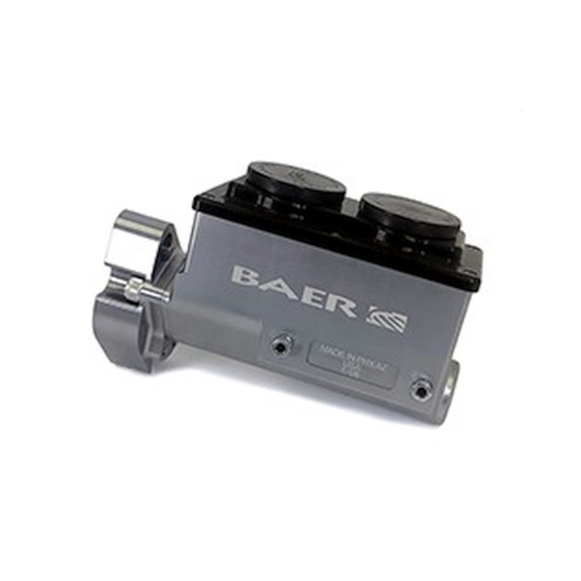 Picture of Baer Brakes SN95 1-1/8in Bore Remaster Hydroboost Right Port Master Cylinder - Gray