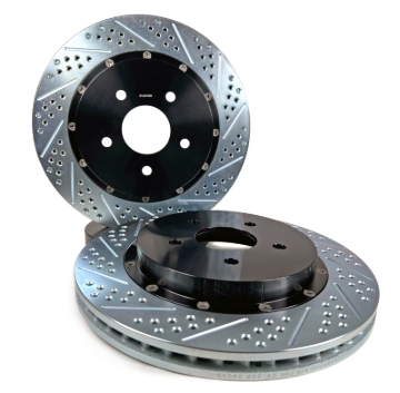 Picture of Baer Brakes 05-13 Chevrolet Corvette Eradispeed+ Rear SDZ 2-Piece Performance Brake Rotors