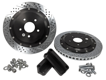 Picture of Baer Brakes 04-09 Cadillac XLR Eradispeed+ Rear SDZ 2-Piece Performance Brake Rotors