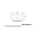 Picture of Baer Brakes BAE Replacement Pads Brake Pads - 6070013
