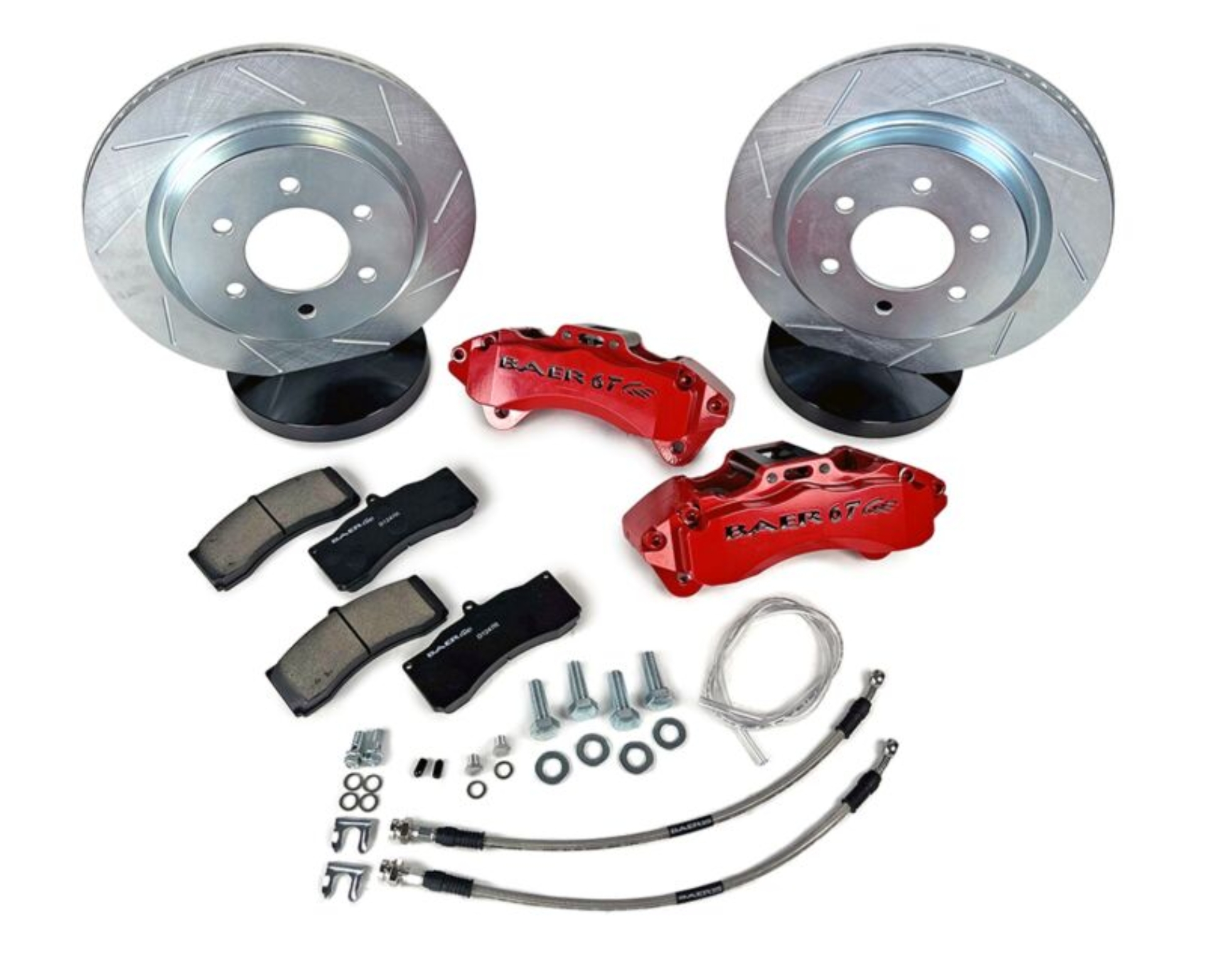 Picture of Baer Brakes 21-26 Ford Bronco 13.5in 6T Front SZ Brake Kit - Black