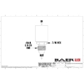 Picture of Baer Brakes Residual Valve - 2LB, -3AN Fittings