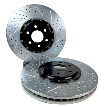 Picture of Baer Brakes 04-07 Cadillac CTS V Eradispeed+ Front SDZ 2-Piece Performance Brake Rotors