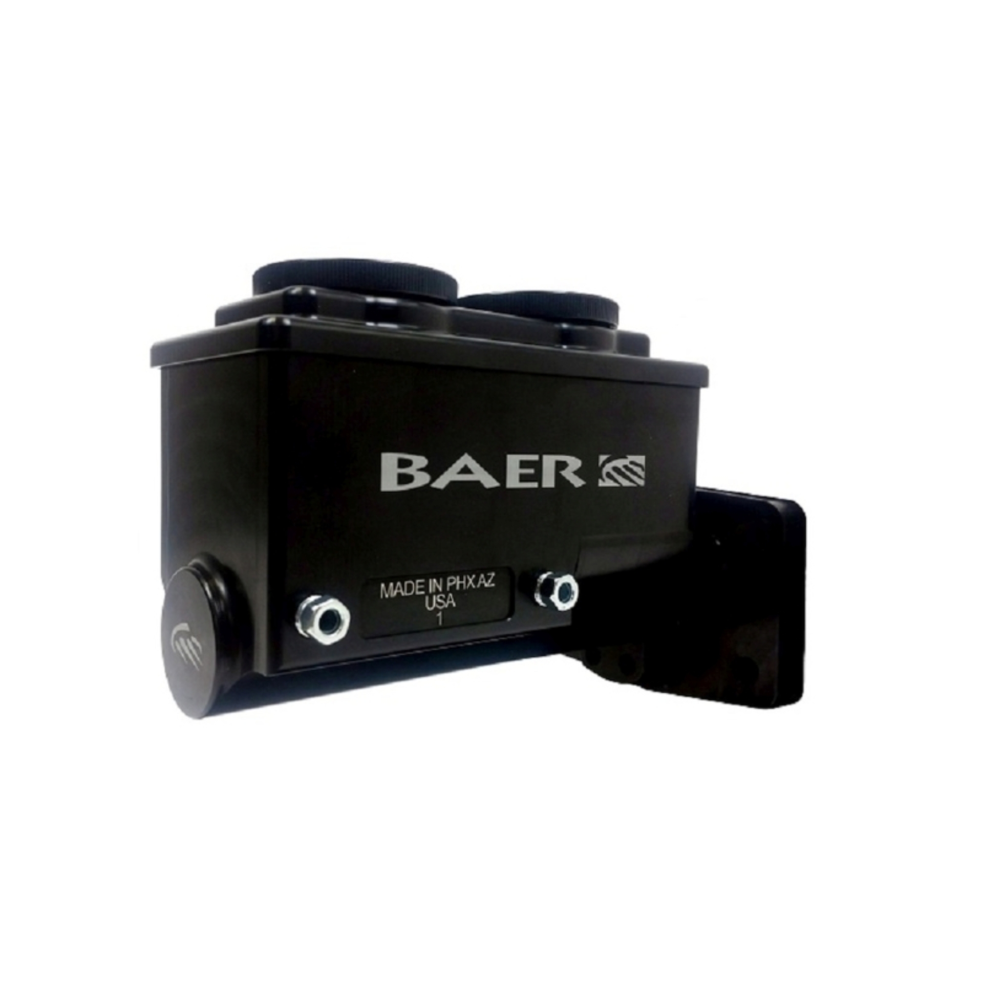 Picture of Baer Brakes Mopar 1in Bore Remaster 4-Bolt Left Port Master Cylinder Assembly - Black