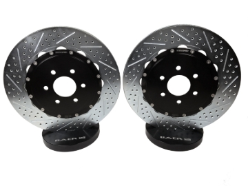 Picture of Baer Brakes 04-07 Cadillac CTS V Eradispeed+ Rear SDZ 2-Piece Performance Brake Rotors