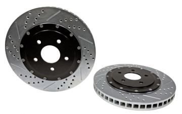 Picture of Baer Brakes 06-09 Cadillac XLR V Eradispeed+ Front SDZ 2-Piece Performance Brake Rotors