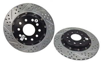 Picture of Baer Brakes 88-96 Chevrolet Corvette Eradispeed+ Rear SDZ 2-Piece Performance Brake Rotors