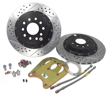 Picture of Baer Brakes 93-97 Chevrolet Camaro Eradispeed+1 Rear SDZ 2-Piece Performance Rotors