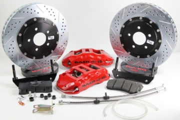 Picture of Baer Brakes 97-04 Chevrolet Corvette 14in Extreme+ Rear SDZ Brake Kit - Fire Red