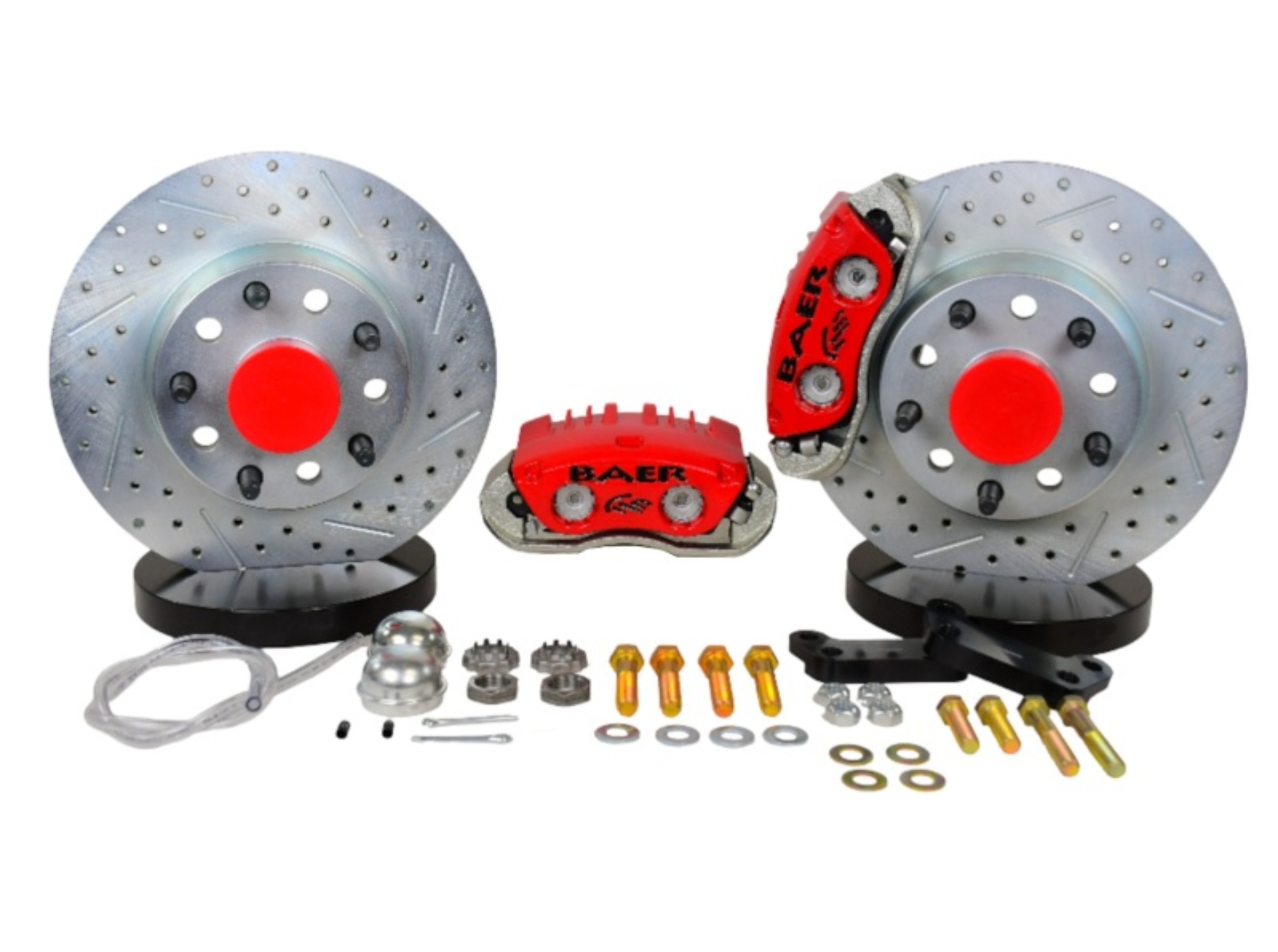 Picture of Baer Brakes Applications Using Wilwood Pro MII Spindles 11in Classic Series Front Brake Kit