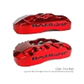 Picture of Baer Brakes Ford Mustang II Spindles STD Studs 11in SS4+ Front SDZ Brake Kit - Fire Red