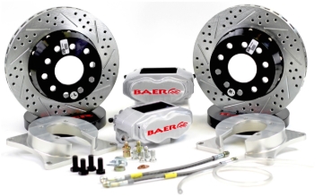Picture of Baer Brakes GM Small Pattern 10/12 Bolt Bearing 11in SS4+ Deep Stage Rear SDZ Brake Kit - Clear