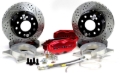 Picture of Baer Brakes GM Small Pattern 10/12 Bolt Bearing 11in SS4+ Deep Stage Rear SDZ Brake Kit - Fire Red