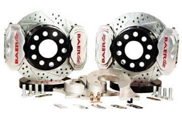Picture of Baer Brakes GM Small Pattern 10/12 Bolt Bearing 11in SS4+ Dual Deep Stage Rear SDZ Brake Kit - Clear