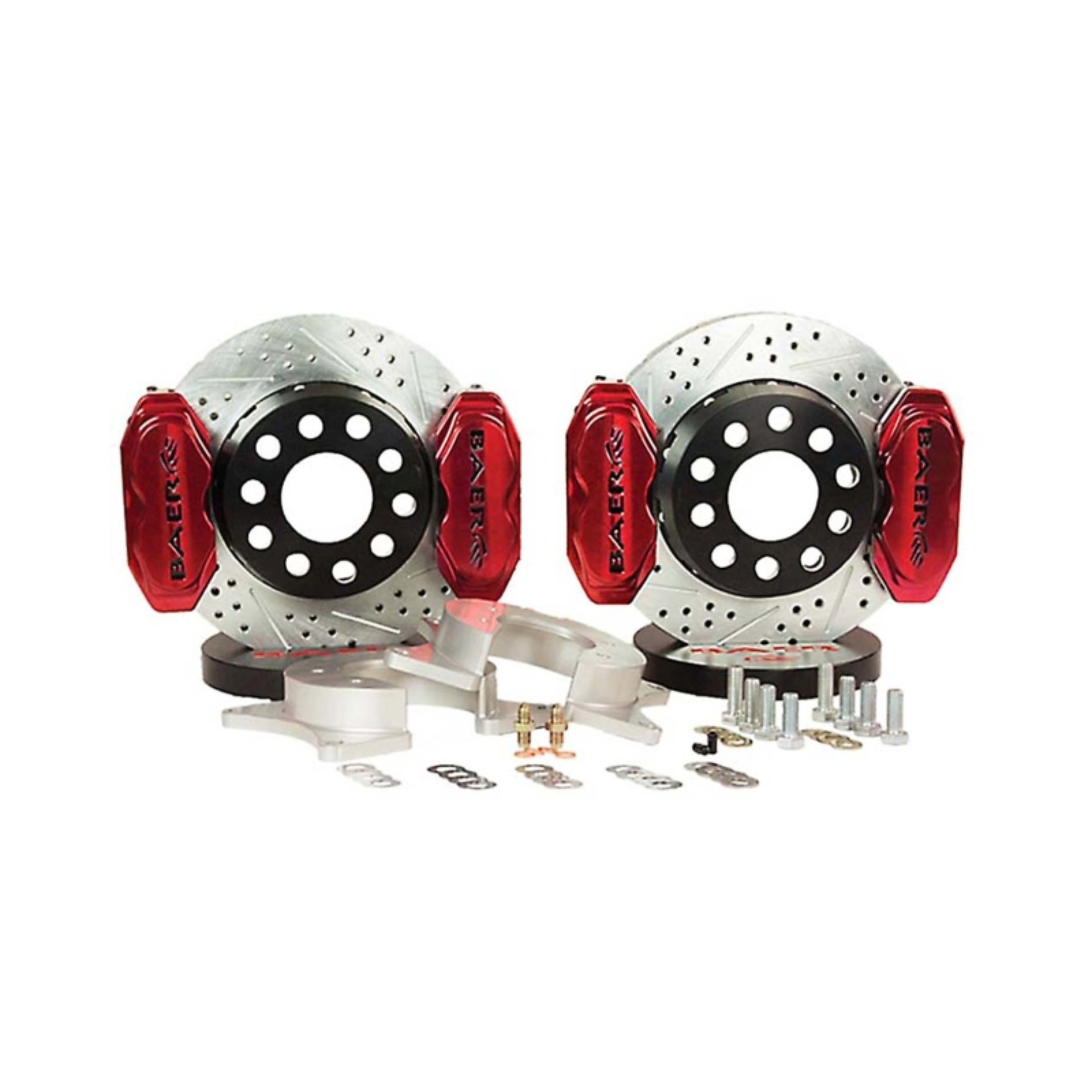 Picture of Baer Brakes GM Small Pattern 10/12 Bolt Bearing 11in SS4+ Dual Deep Stage Rear SDZ Brake Kit - FR