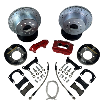 Picture of Baer Brakes Rear Ends w/ Ford 9in Torino Bearing Housing Ends 11in SS4 Rear SDZ Brake Kit - HO