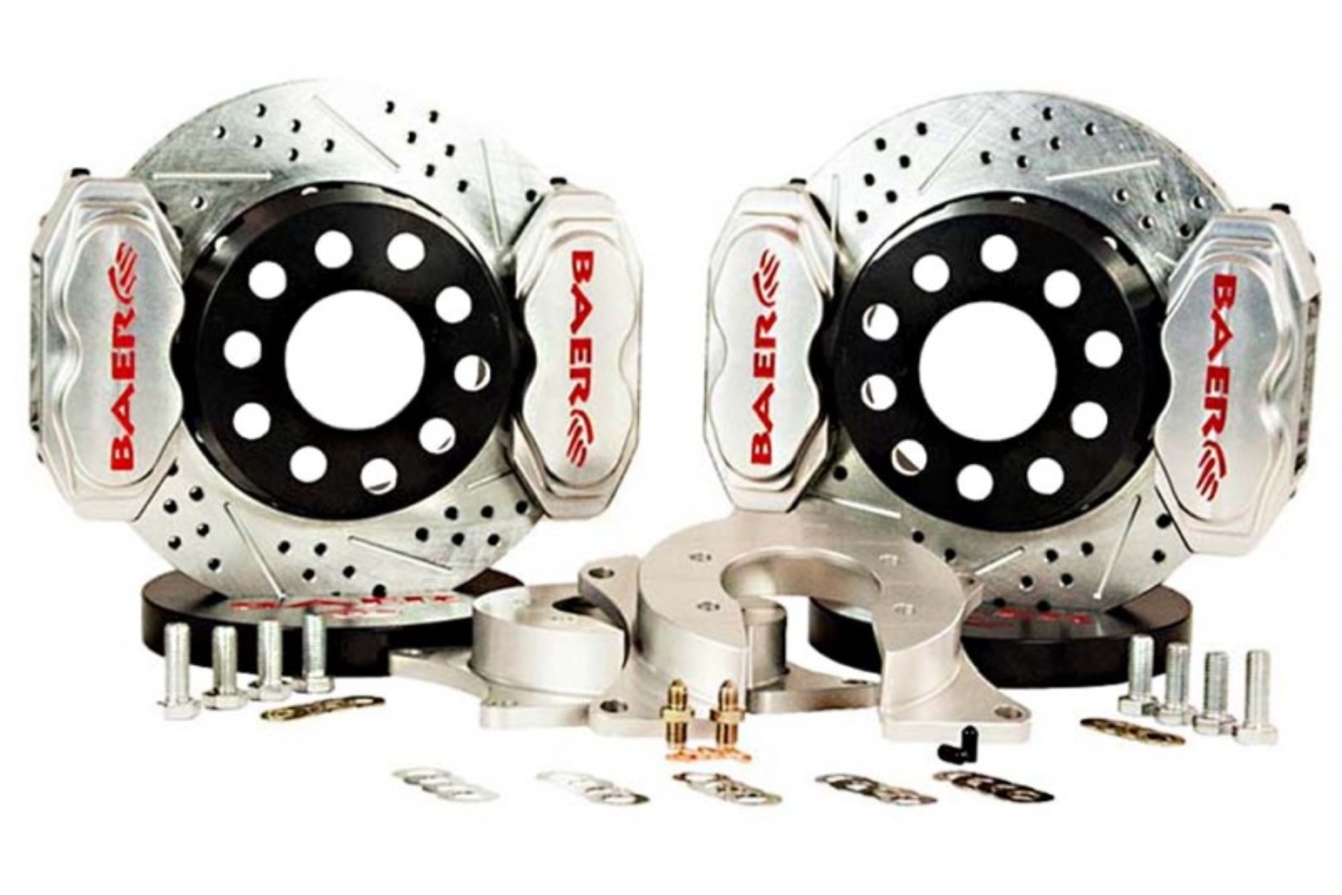 Picture of Baer Brakes Rear Ends w/ Ford 9in Torino/Late BB HE 11in SS4+ Dual DS Rear SDZ Brake Kit - Clear