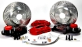Picture of Baer Brakes STD Studs 13in Track4 Front SDZ Brake Kit - Fire Red