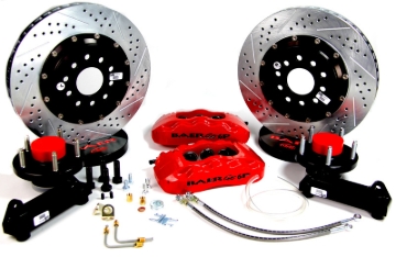 Picture of Baer Brakes STD Studs 14in Pro+ Front SDZ Brake Kit - Silver