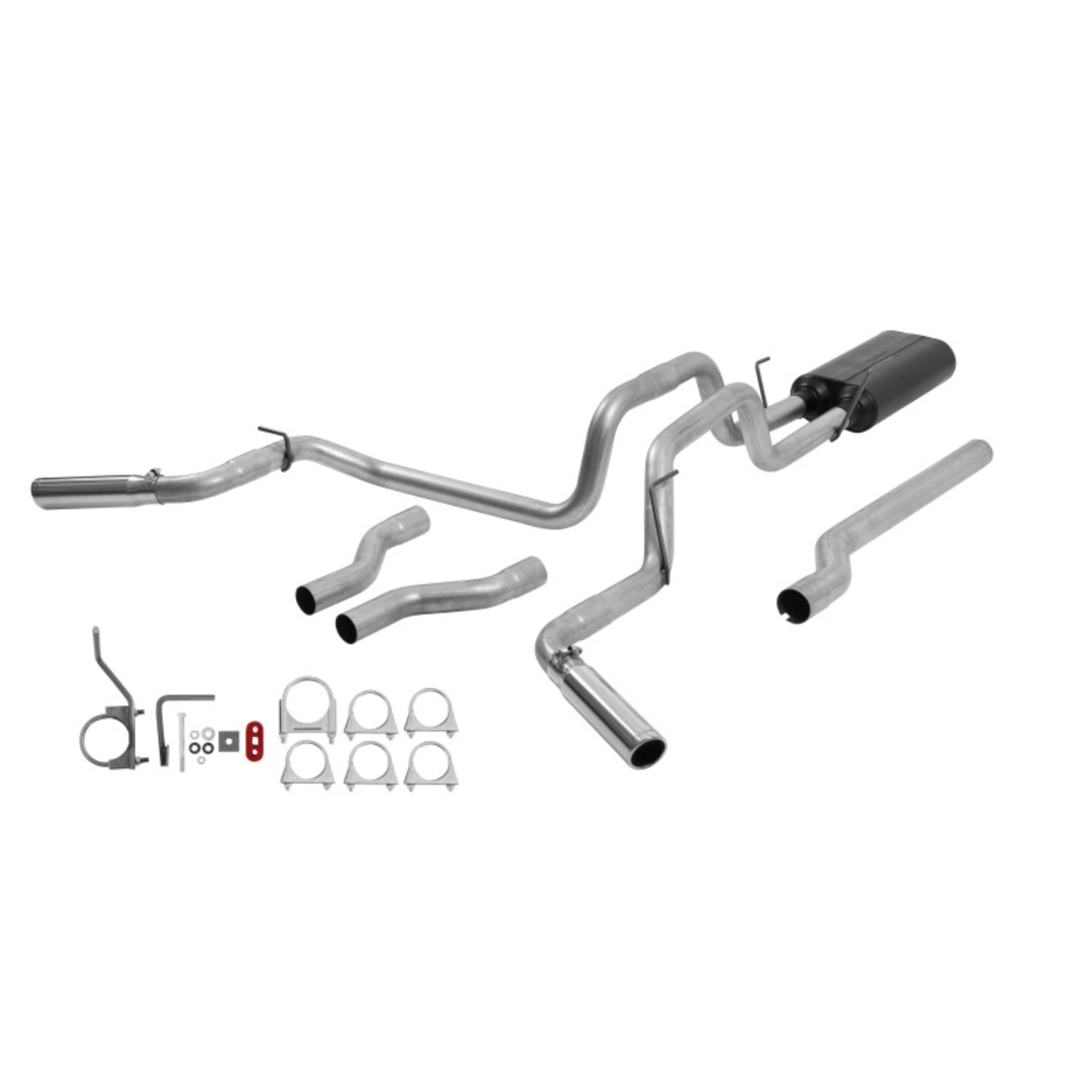 Picture of Flowmaster 03-08 Dodge RAM Truck HEMI American Thunder DOSR Cat-Back Exhaust System