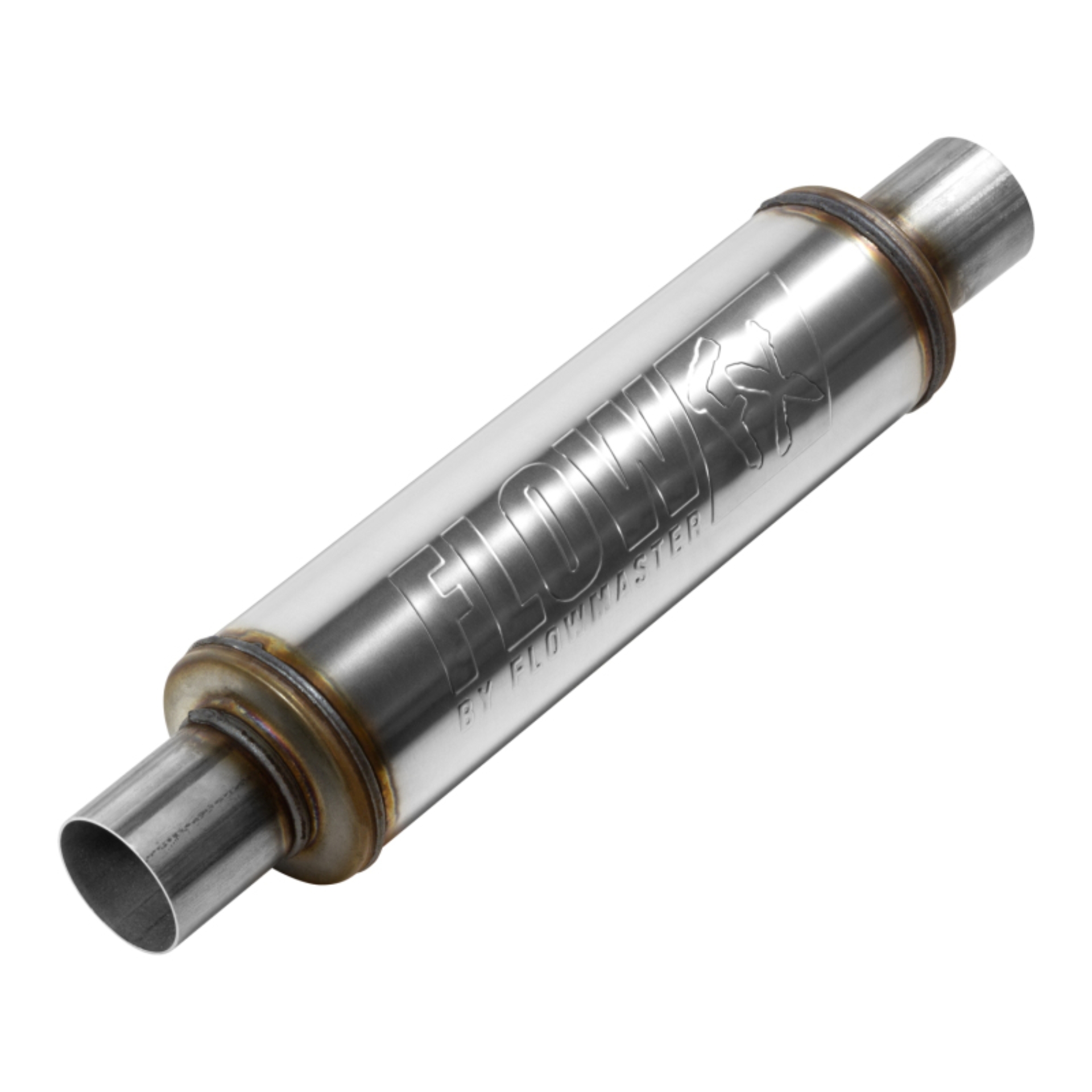 Picture of Flowmaster 2.25in.IN(C)/OUT(C) FlowFX Round 14in. BO Muffler