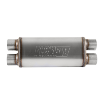 Picture of Flowmaster FlowFX Muffler SS 3 IN Dual IN/OUT W/ X-Pipe