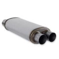Picture of Flowmaster FlowFX Muffler SS 3 IN Dual IN/OUT W/ X-Pipe