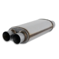 Picture of Flowmaster FlowFX Muffler SS 3 IN Dual IN/OUT W/ X-Pipe