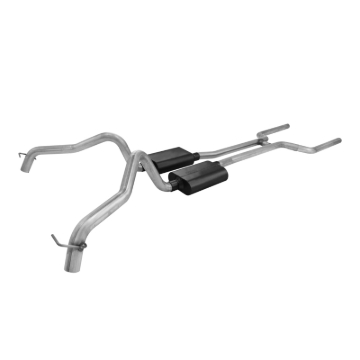 Picture of Flowmaster 68-74 Chevrolet Nova 2.5in. SS American Thunder Crossmember-Back Exhaust System