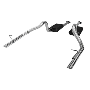 Picture of Flowmaster 87-93 Mustang 5.0L LX /86 GT American Thunder SS Cat-Back Exhaust System