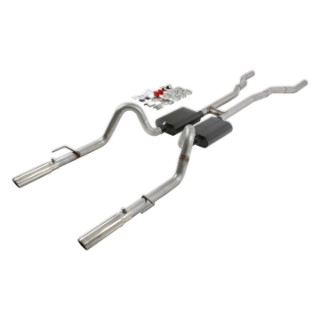 Picture of Flowmaster 67-70 Mustang American Thunder THRU VALANCE SS Crossmember-Back Exhaust System