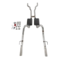 Picture of Flowmaster 67-70 Mustang American Thunder THRU VALANCE SS Crossmember-Back Exhaust System