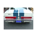 Picture of Flowmaster 67-70 Mustang American Thunder THRU VALANCE SS Crossmember-Back Exhaust System