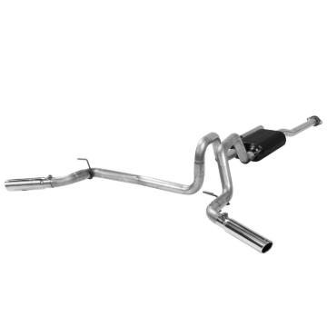 Picture of Flowmaster 05-12 Tacoma 4.0L American Thunder SS Cat-Back Exhaust System