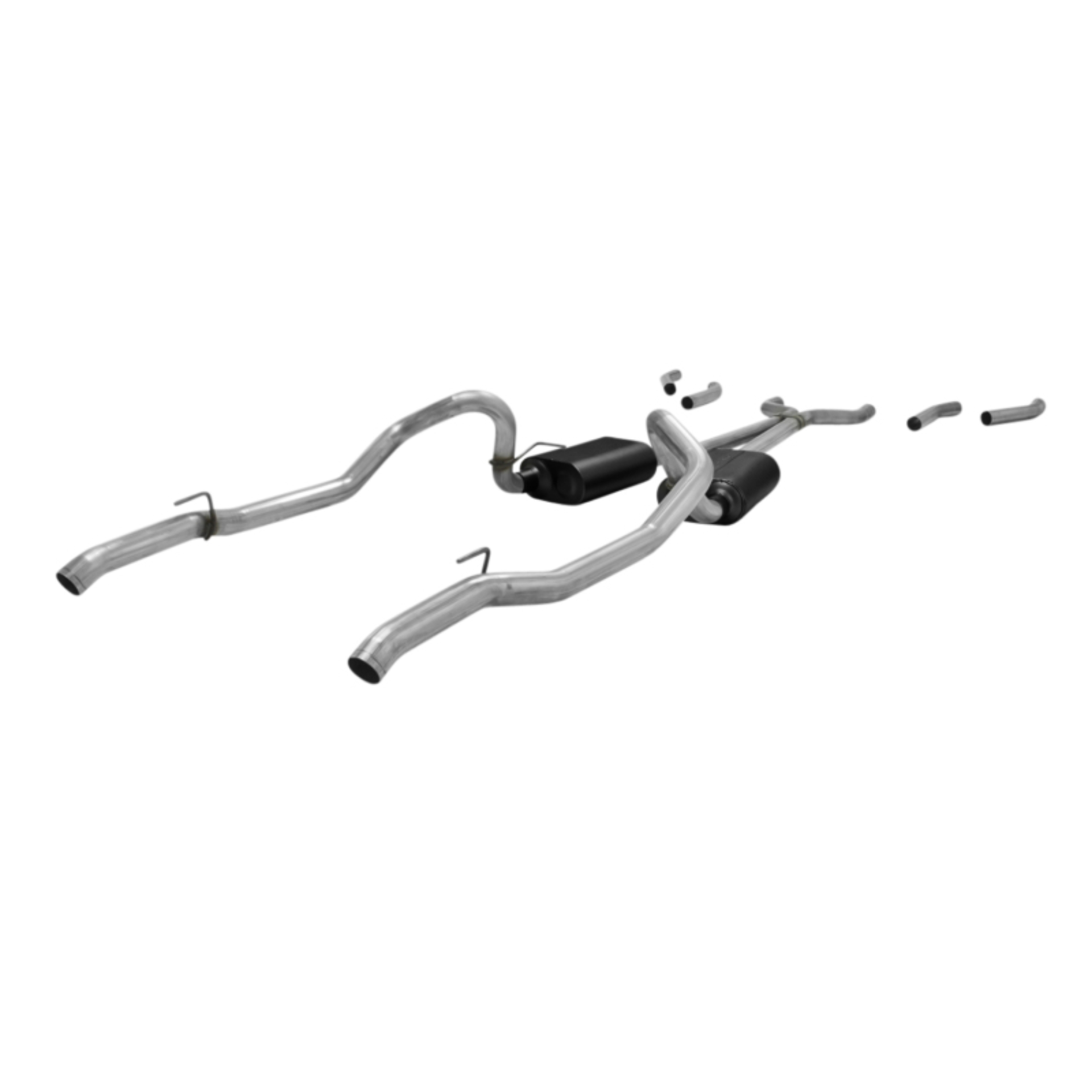 Picture of Flowmaster 67-74 Mopar A-BODY 2.50in. American Thunder SS Crossmember-Back Exhaust System