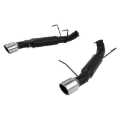 Picture of Flowmaster 13-14 Mustang GT Outlaw SS Axle-Back Exhaust System