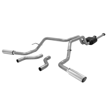 Picture of Flowmaster 09-21 Toyota Tundra V8 American Thunder SS Cat-Back Exhaust System