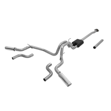 Picture of Flowmaster 15-20 F150 2.7L/3.5L/5.0L American Thunder SS Cat-Back Exhaust System